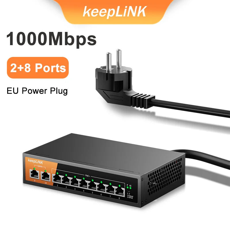 Switch with EU Plug