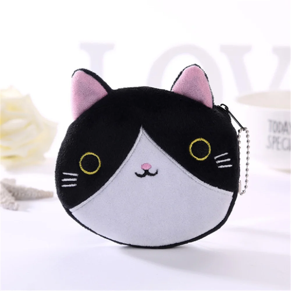 Cute 6Colors Cat Toys 10CM Approx. Plush Bag Toy Doll Pendant Key Chain Gift Plush Bag TOY