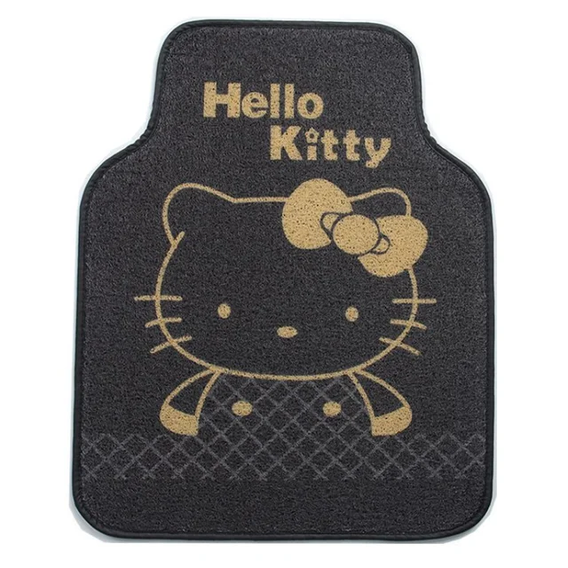 1pcs Sanrio Kawaii Hello Kitty Car Mats Cartoon Car Antislip Mats SinglePiece Dirty Resistant