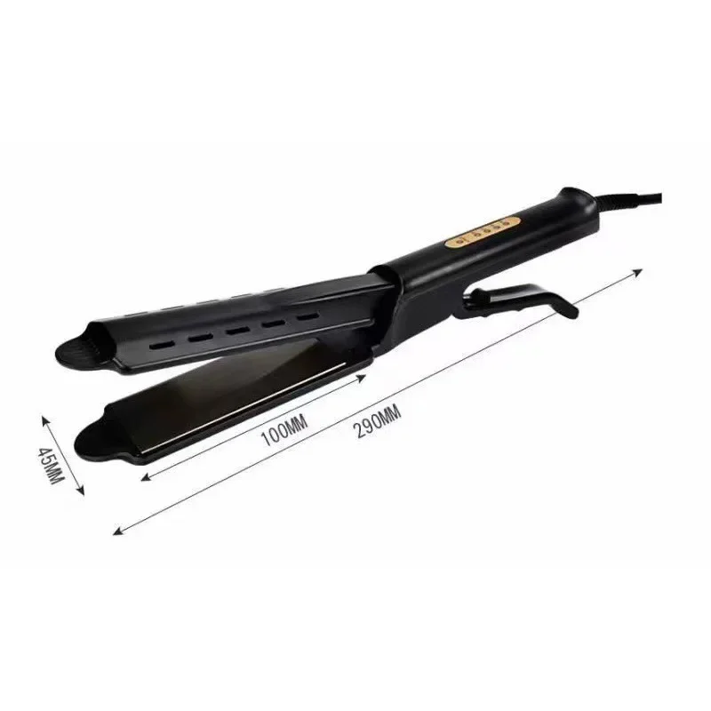 Electric Hair Straightener Hair Straightening Bangs Portable Steam Straightener for Home Splint Constant Temperature 4 Gears