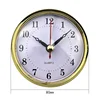 DIY 80MM Quartz Clock Insert Movement Round Clocks Insert Part Arabic Roman Bedside Antique Watch Desk Replacement Decor Parts ﻿ 6
