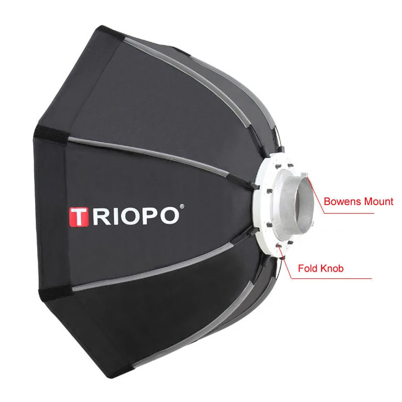 Softbox K2 55cm 65cm 90cm 120cm Bowens Mount Portable Octagon Softbox+Honeycomb