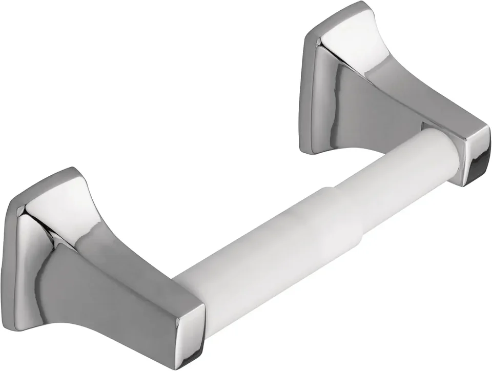 Contemporary Chrome Paper Holder Wall Mount