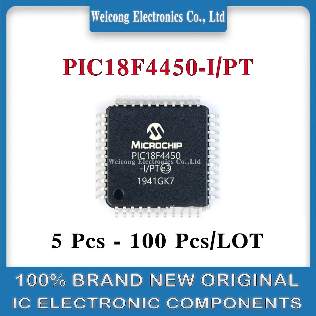 

PIC18F4450-I/PT PIC18F4450-I PIC18F4450 PIC18F PIC18 PIC IC MCU Chip TQFP-44