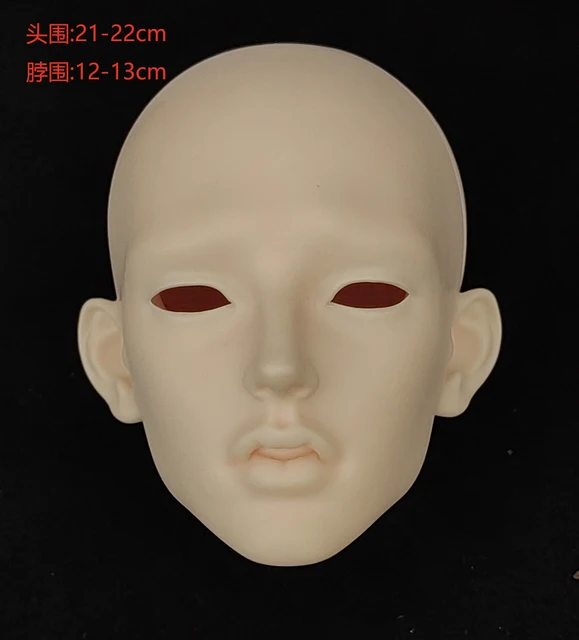 BJD Doll  1/3 1/4 Practice Makeup Resin Toy model Head Accessories Toy 3