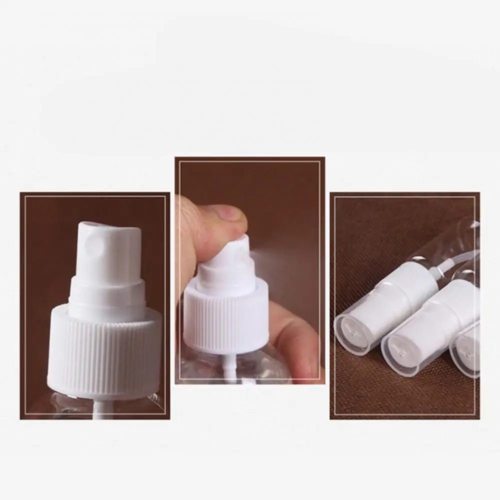 Portable Travel transparent spray bottle Mini Empty Spray Bottle Plastic Perfume Atomizer Refillable Bottles for Handwashing perfume atomizer refillable bottles perfume spray bottle