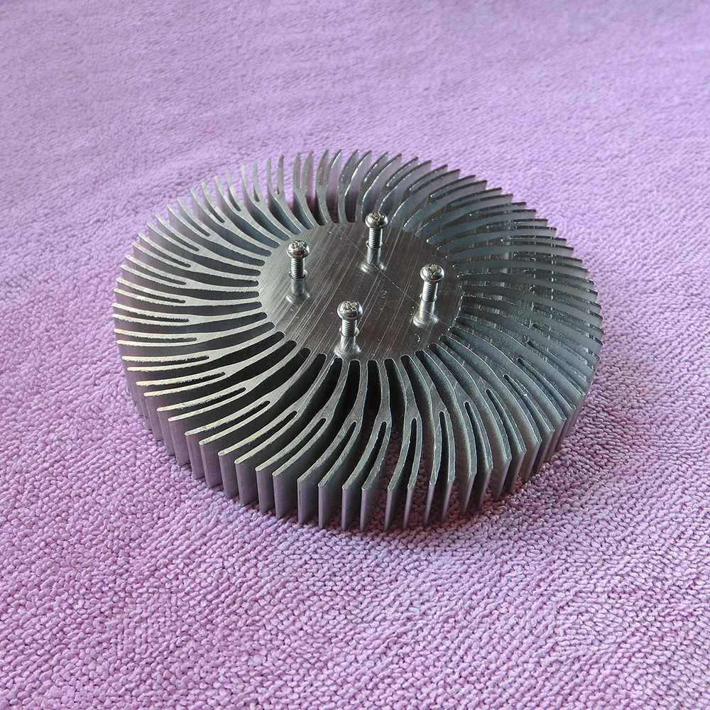 Round 90x12mm Aluminium Heat Sink for 10W High Power LED Spot Light Panel Bulb Lamp COB