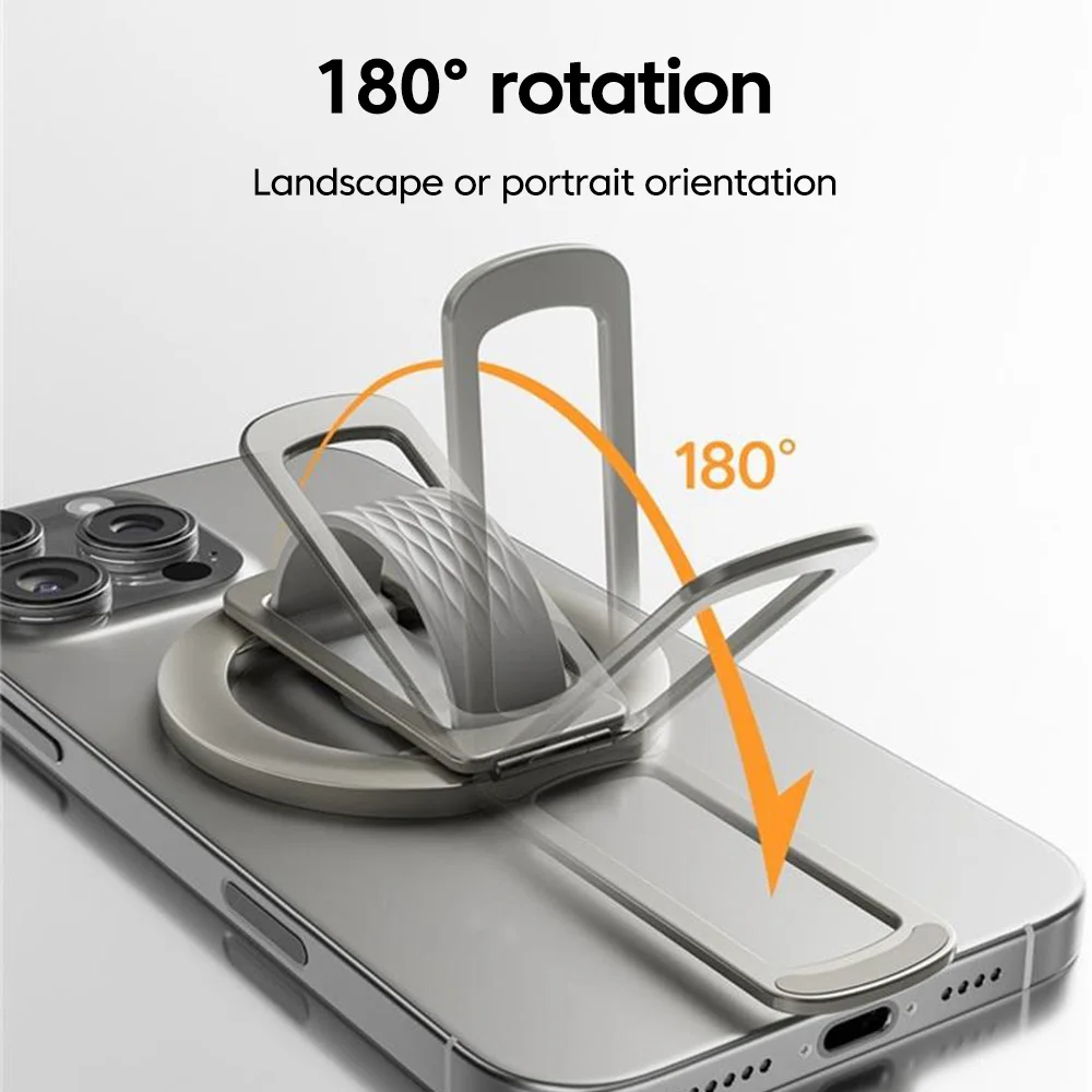 Magnetic Rotatable Foldable Phone Holder Stand