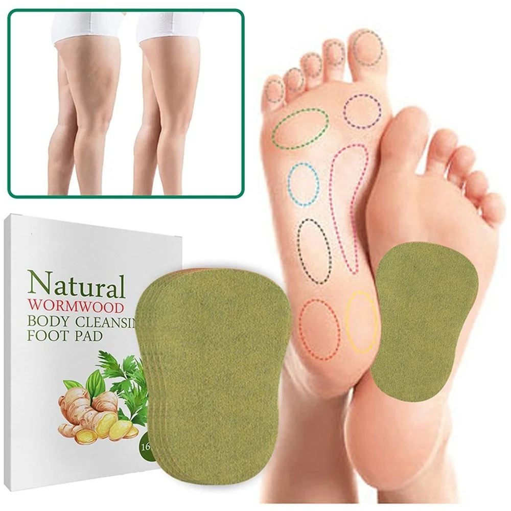 16pcs Foot Patch Detox Foot Patch Parches Desintoxicantes Pies Kinoki Pads Parches Desintoxicantes Cuidado De Pies