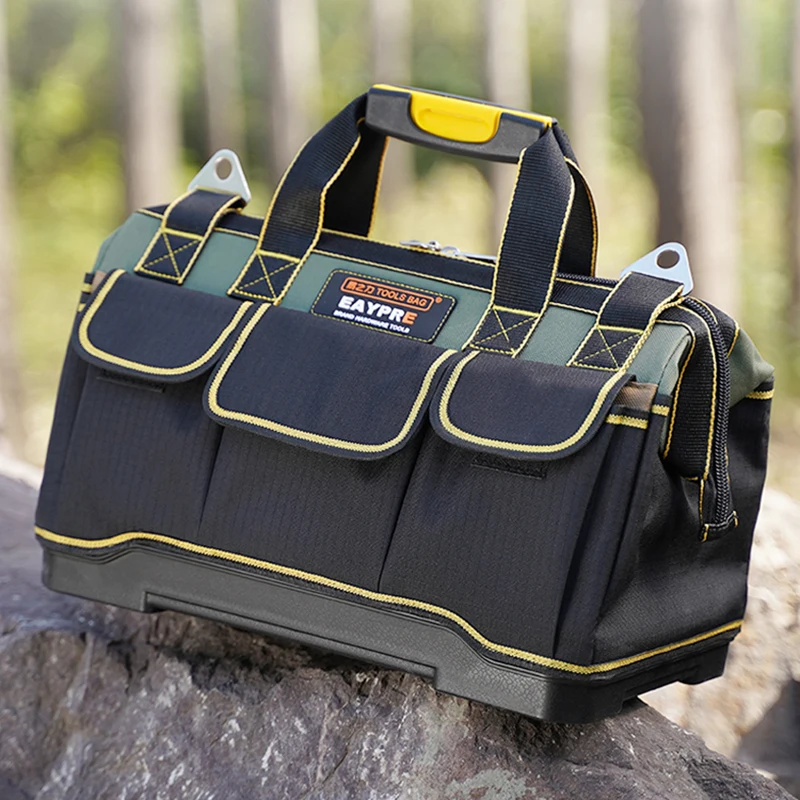 

1680D Oxford Large Organizer Storage Professional Bag Tool Wear Capacity Toolbox Resistance Bag Electrician Waterproof Cloth