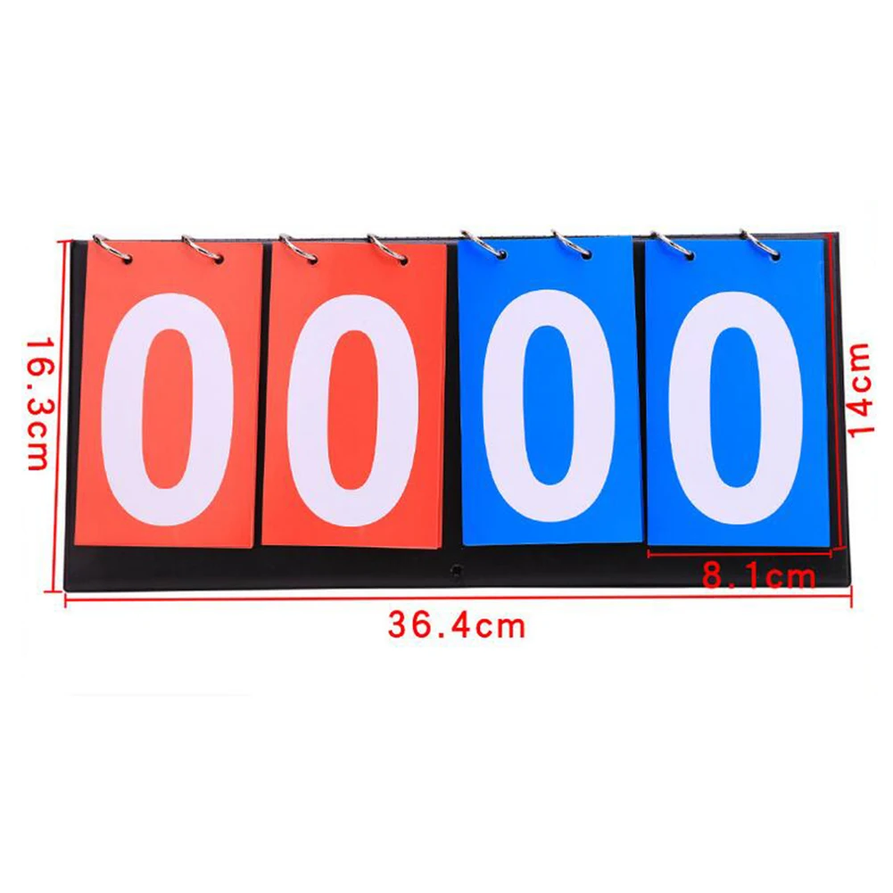 Sports Scoreboard 6-Digit Tabletop Score Keeper Portable for Basketball Badminton Volleyball sports scoreboard
