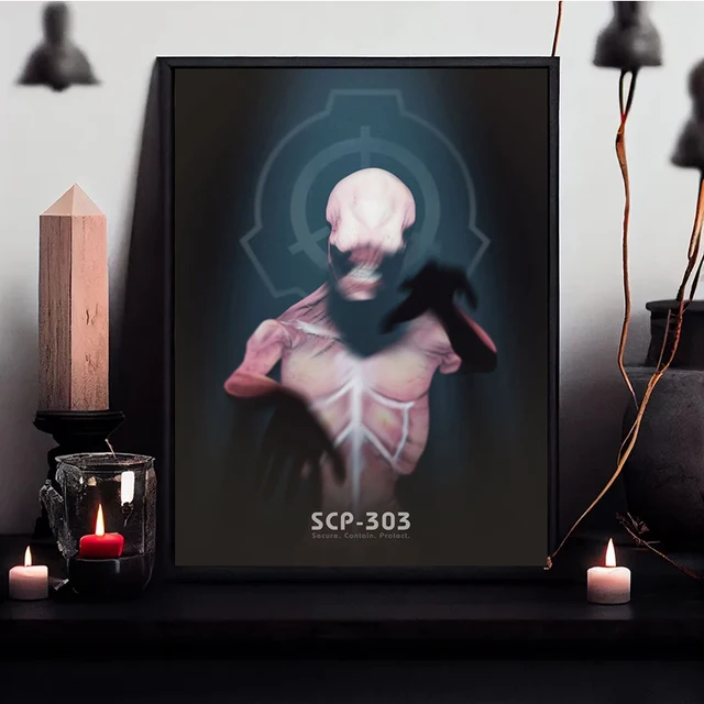 Scp Foundation 303 106 173 Posters Canvas Painting Supernatural Things Wall  Art Picture For Museum School Room Home Decoration - Painting & Calligraphy  - AliExpress