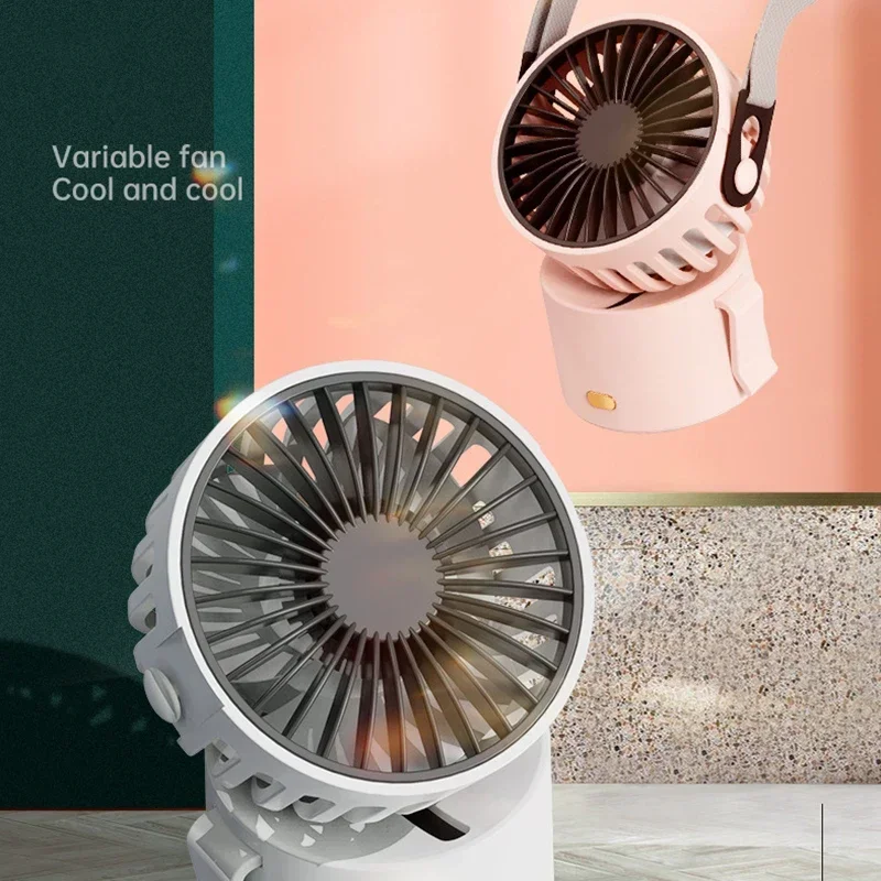 USBミニ扇風機,充電式,45 °,ミニサイズ,防風,学生用,冷却製品