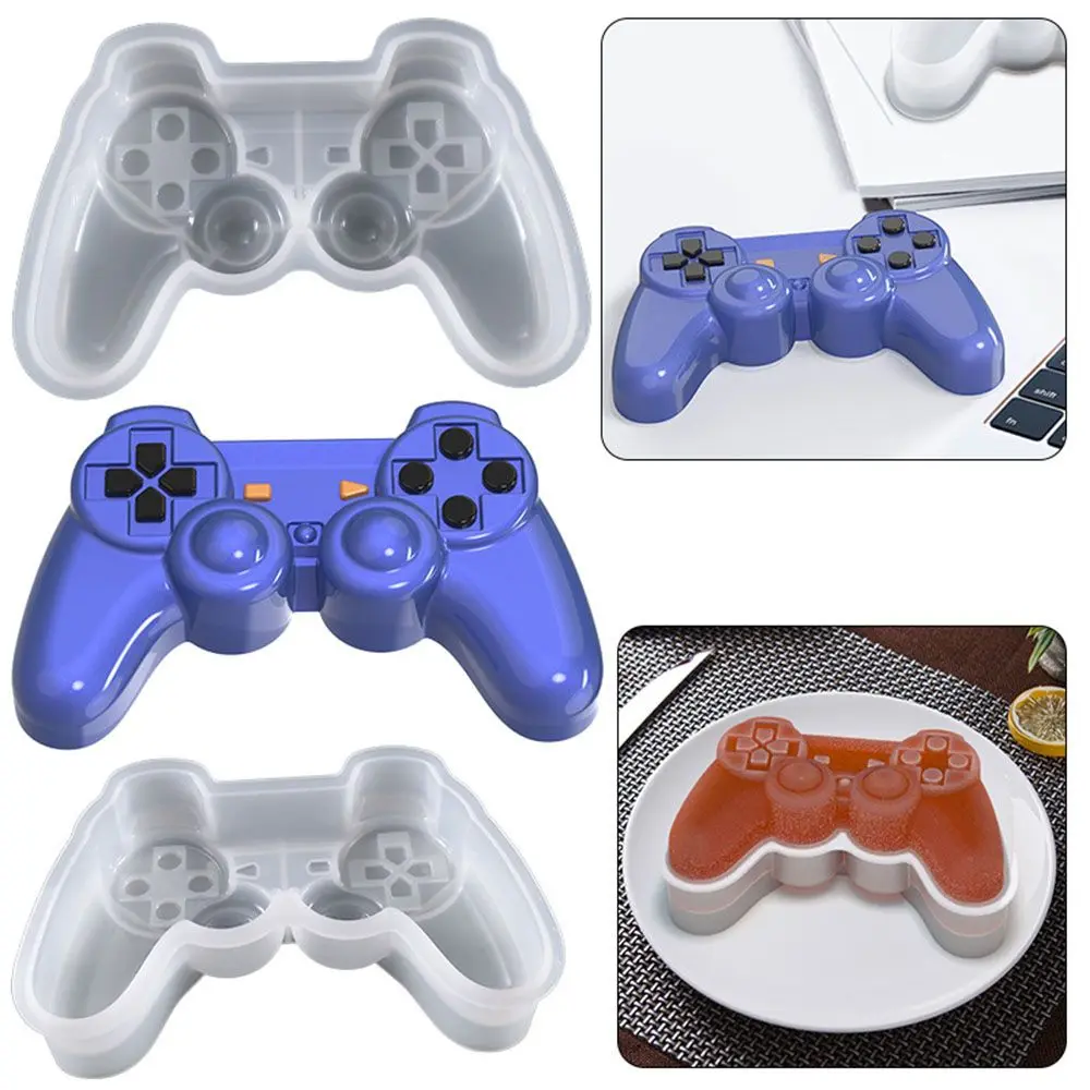 

Game Controller Silicone Mold Epoxy Resin Game Fun Art Decoration for PS4 Controller Cake Mold Ice Cube Mold Handmade DIY Craft