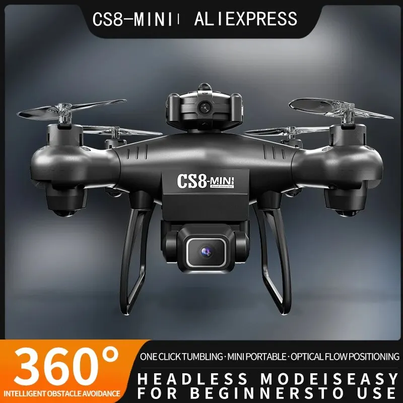 Мини-Квадрокоптер CS8 4K 6K с двойной