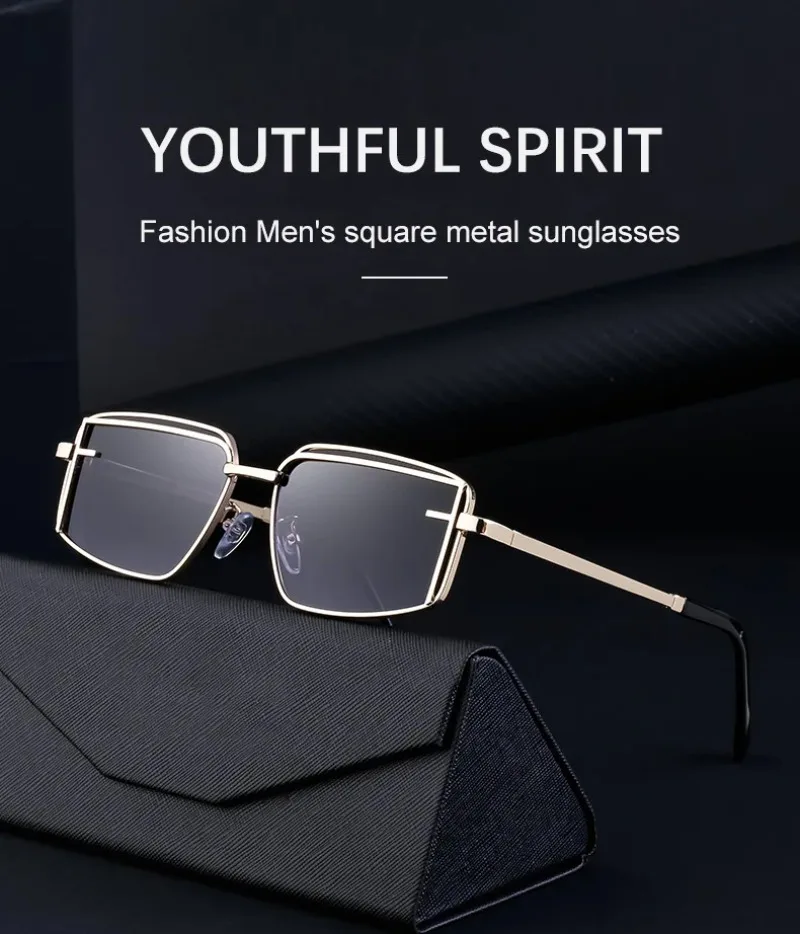 

Fashion Vintage Square Sunglasses Women Trendy Steampunk Sunglasses Men Punk Glasses Retro Oculos Lentes De Sol Mujer