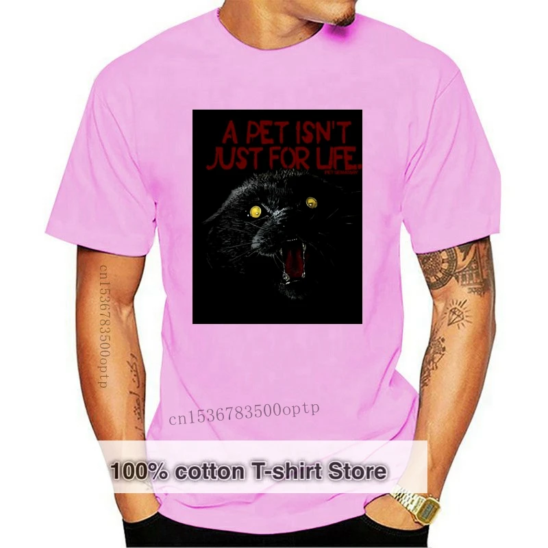 New Pet Sematary Tall T-Shirt Pet Non È For Life Black Tee