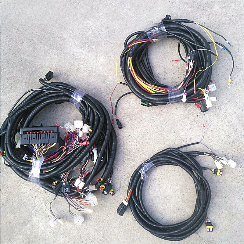 

Loader accessories 30E/835/50C/856 full vehicle/front and rear frame and engine cab harness