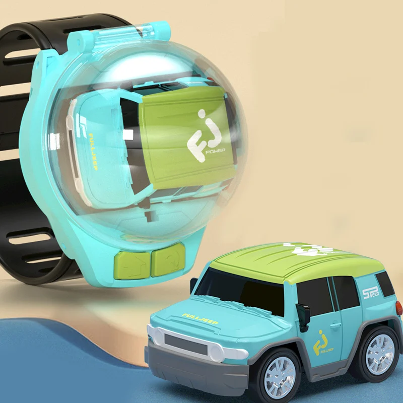 Auto Telecomandata A Forma Di Orologio In Lega – 2.4 GHz, Portatile, Regalo Per Bambini Con Ricarica USB