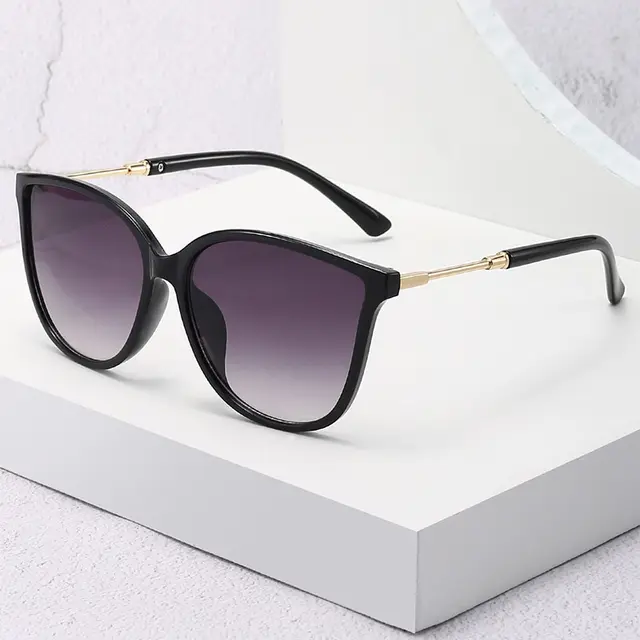 Vintage Cat Eye Sunglasses Woman Brand Designer Retro Mirror Sun Glasses Female Eyewear Fashion Driving Shades Oculos De Sol 1