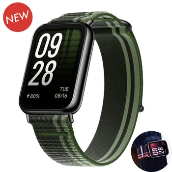 샤오미 미 밴드 8 프로용 오리지널 나일론 스트랩, 나일론 루프 팔찌 교체 팔찌, 미밴드 8 프로용 브레이드 액세서리