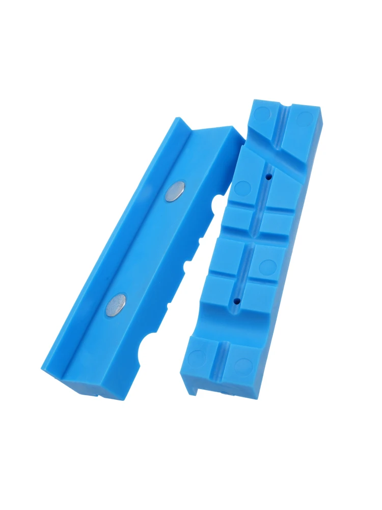 2Pcs Magnetic Protection Strip for Vise Jaws Anti-Skid Pads for Vise Jaws Soft J