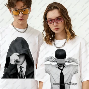 K-pop Famous Singer Polera Manga Corta Print T-shirts For Women 2026 World Tour Concert T-shirts Fans Gifts Y2K Boy Band Tops 1