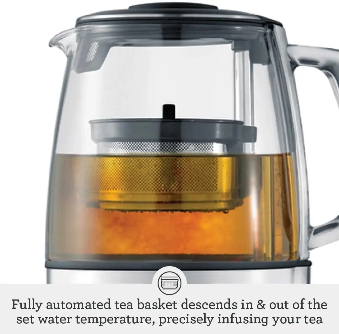the Tea Maker Kettle, One Size, Brushed Stainless Steel 3