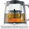 the Tea Maker Kettle, One Size, Brushed Stainless Steel 3