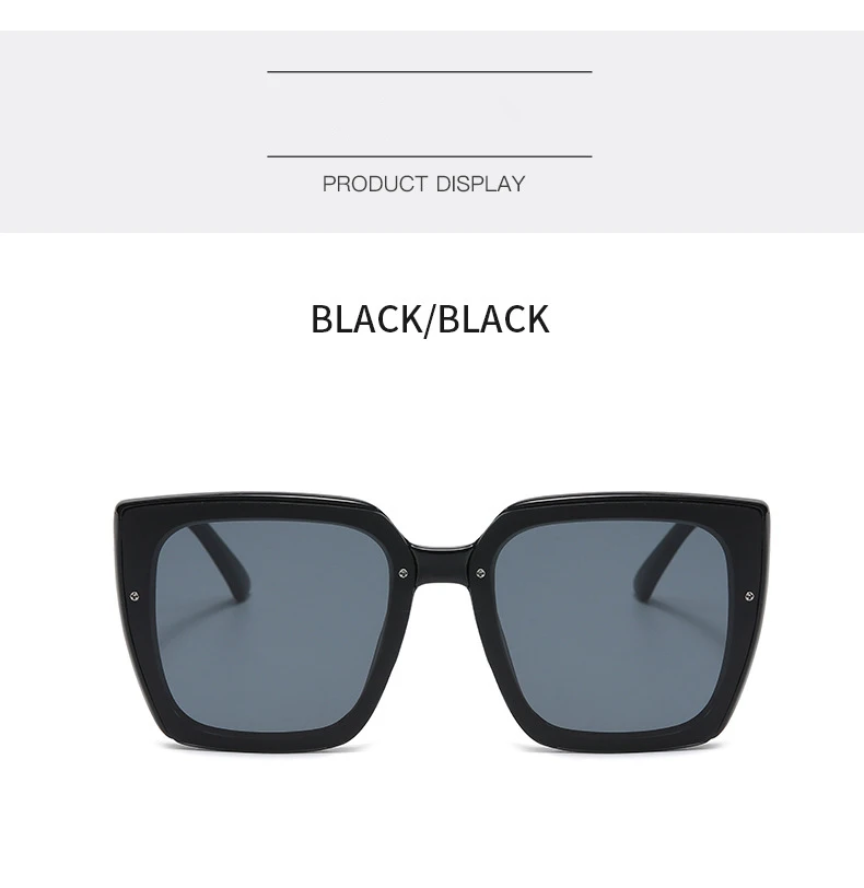 Vintage Overized Square Sunglae Women For Men Claic Big Frame Trending Sun Glae UV400  Brand Deigner_voghion.com