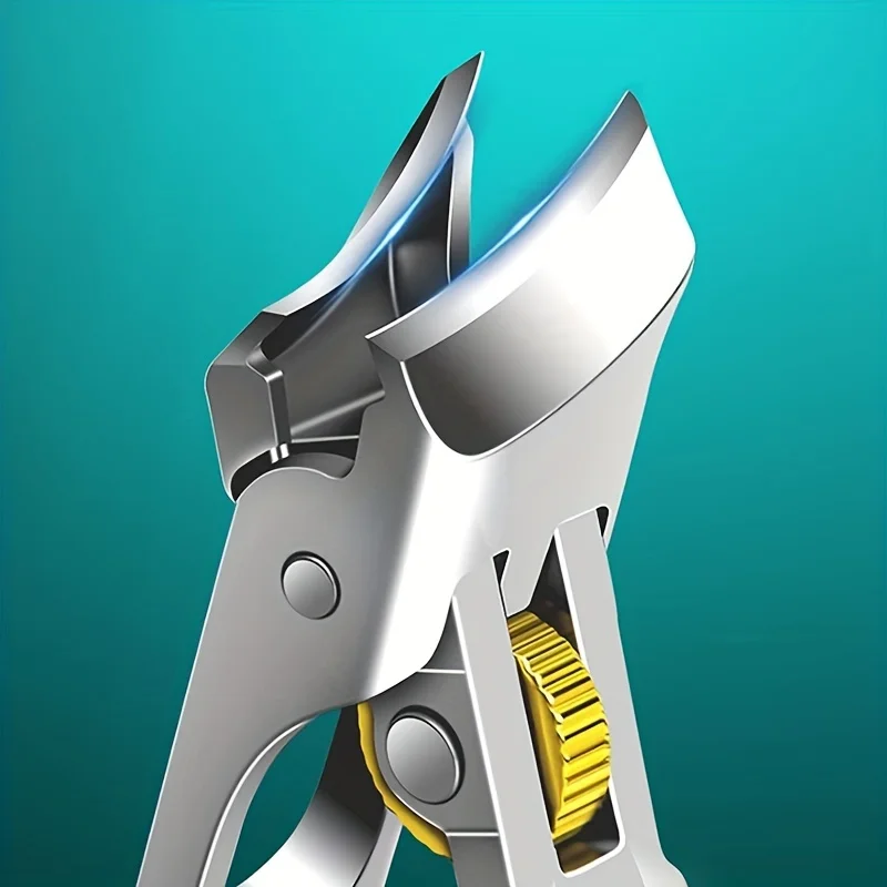 Nail Clipper Set Nail Clippers Manicure Nail Clipper Set Nail Clippers Kit Stainless Steel Nail Clippers with Precision Slant Edge-Sharp, Durable for Thick & Ingrown Toenails, Splash-Proof Design