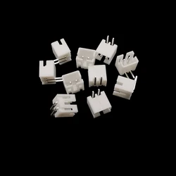 100 - Piece JST PH 2.0mm Pitch 2 - Pin Connector Set with Male Plugs and Female Housings (Right Angle)