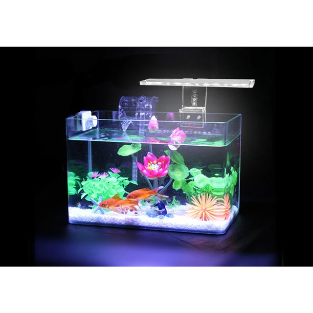 Hot Sale Fish Tank LED Light Aquarium Light Transparent Replacement Acrylic Clip-On Bracket Light Fish Tank LED Lamp 2