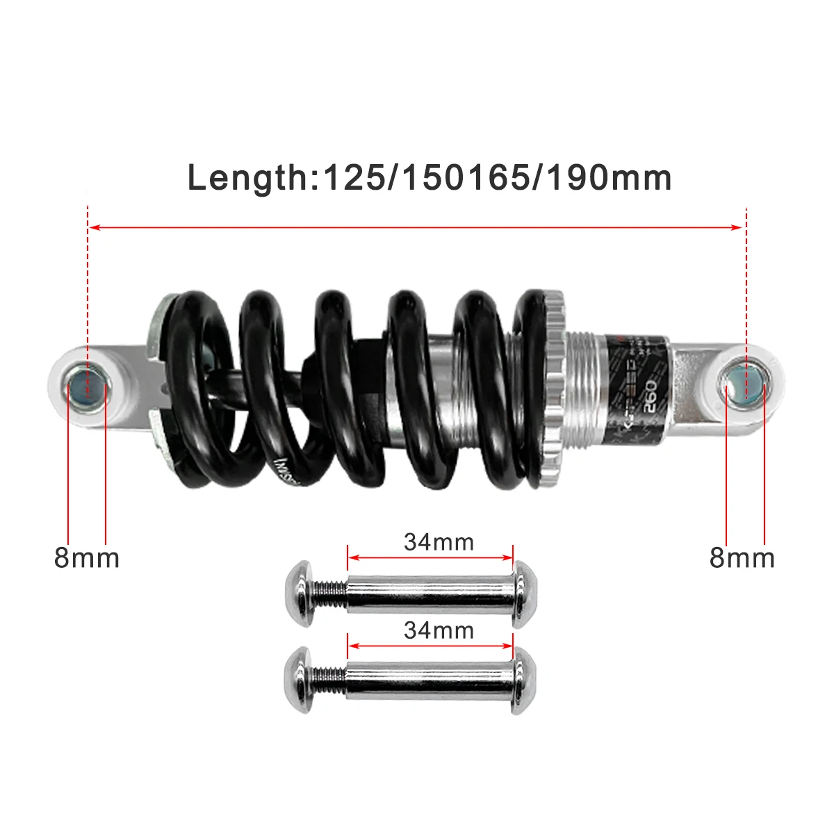 EXA Form 260 ĸ   ġ    KS  MTB    125 150 165 190mm