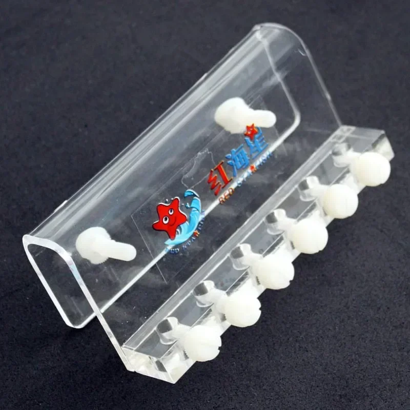 Red Starfish 4/6/8 Way Soft Tube Fixture Holder Aquarium Transparent Soft Hose Dosing Pump Soft Tube Rack Fish Tank Accessories 3