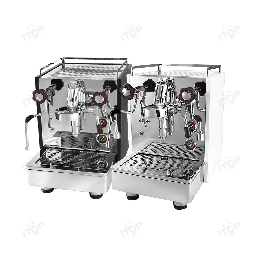 One Group Double Boiler Commercial Espresso Coffee Machine 3