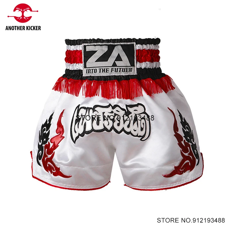 YEAHDOR Enfant Garçon Short De Combat Muay Thai Short Boxe Pantalon