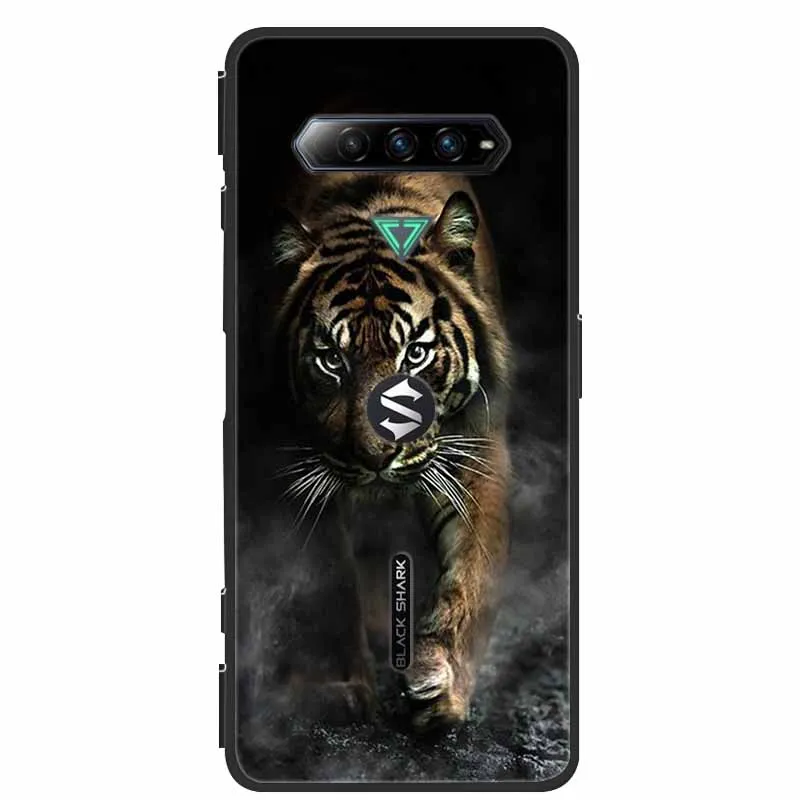 Cool Black Animals Silicone TPU Soft Case Cover