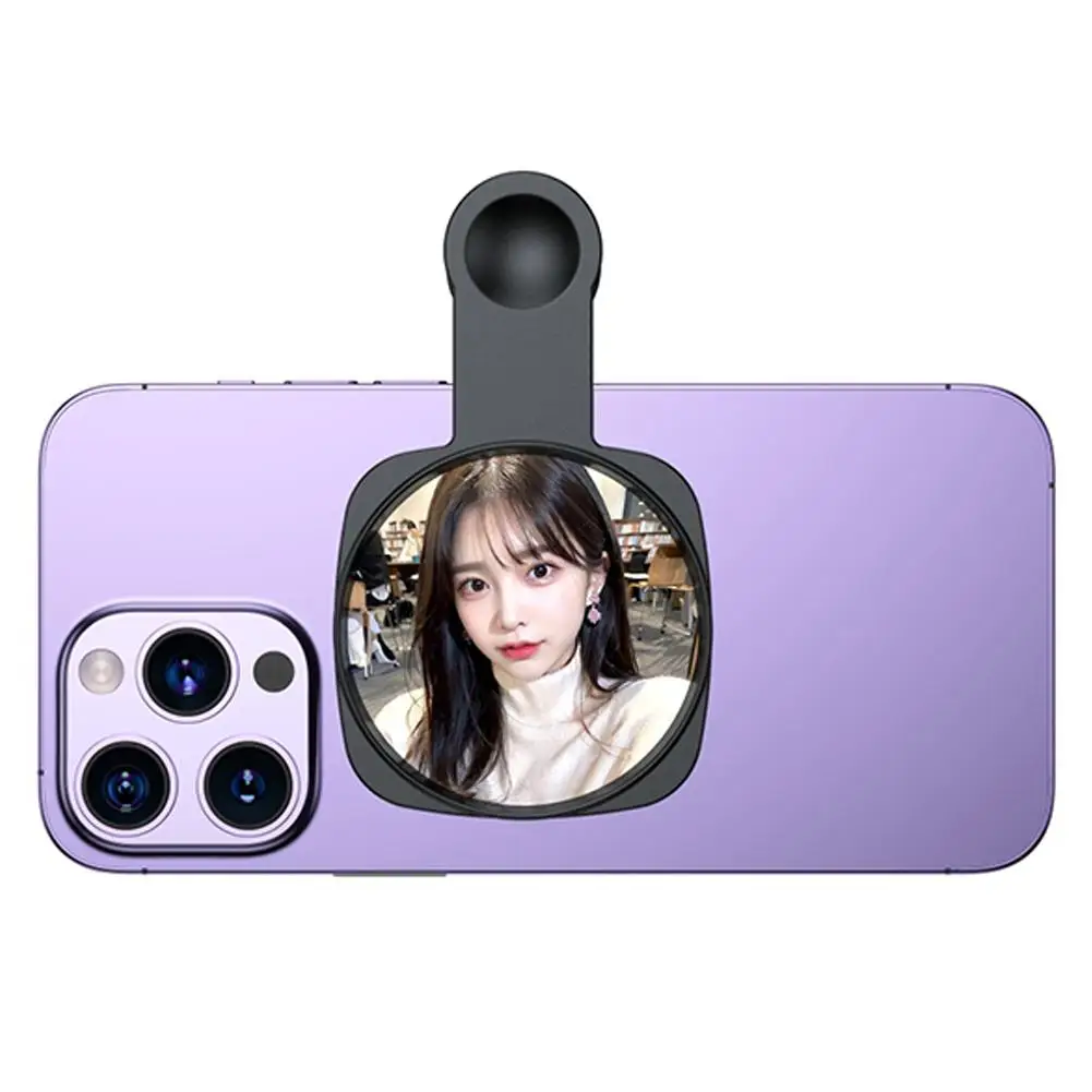 Smartphone Camera Mirror Reflection Clip Kit Portable Phone Camera Mirror Phone Selfie Storage Bag Clip Mobile S9Y1 smartphone camera clip kit