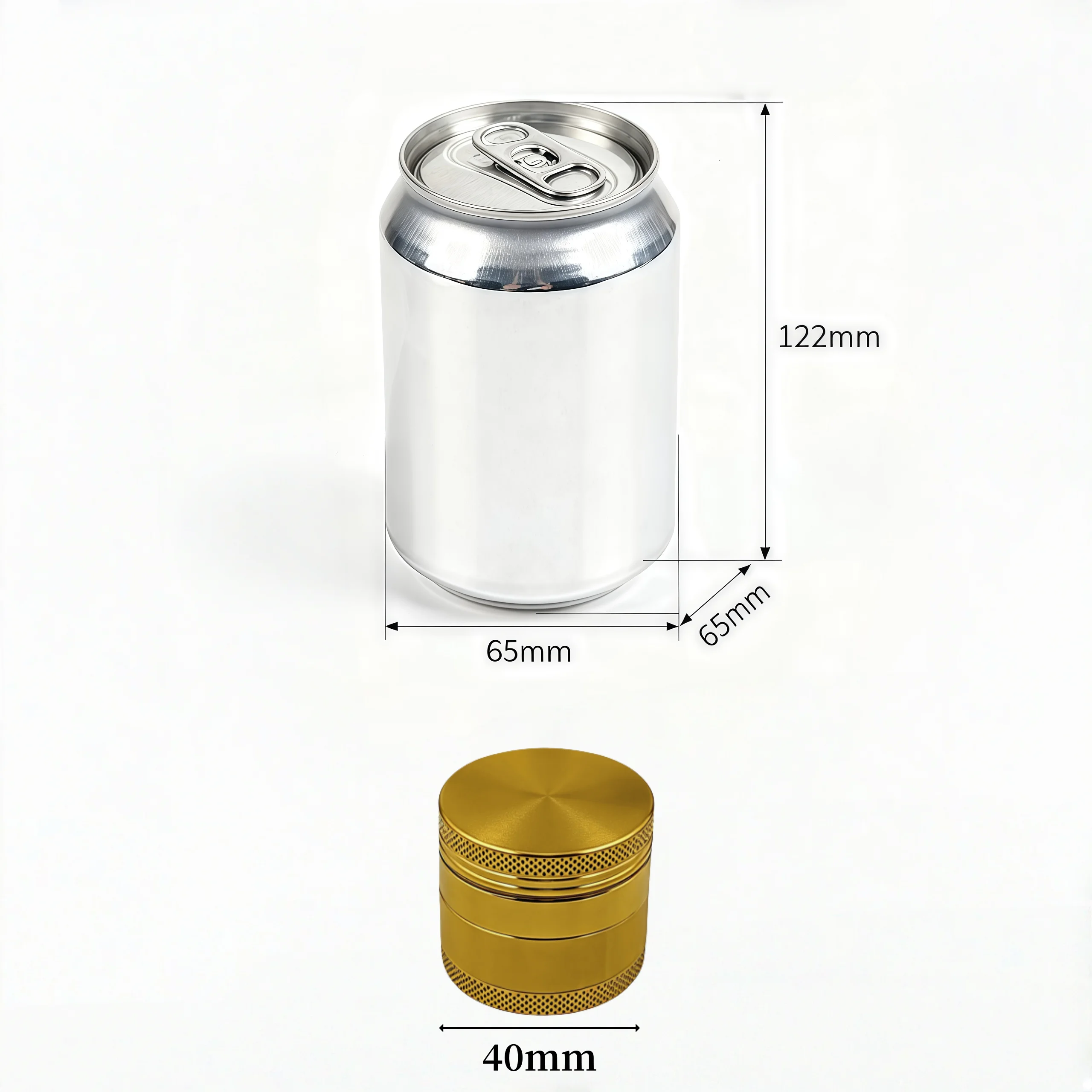 Vibrant 4-Layer Rainbow Grinder - Aerospace Aluminum with Pollen Catcher