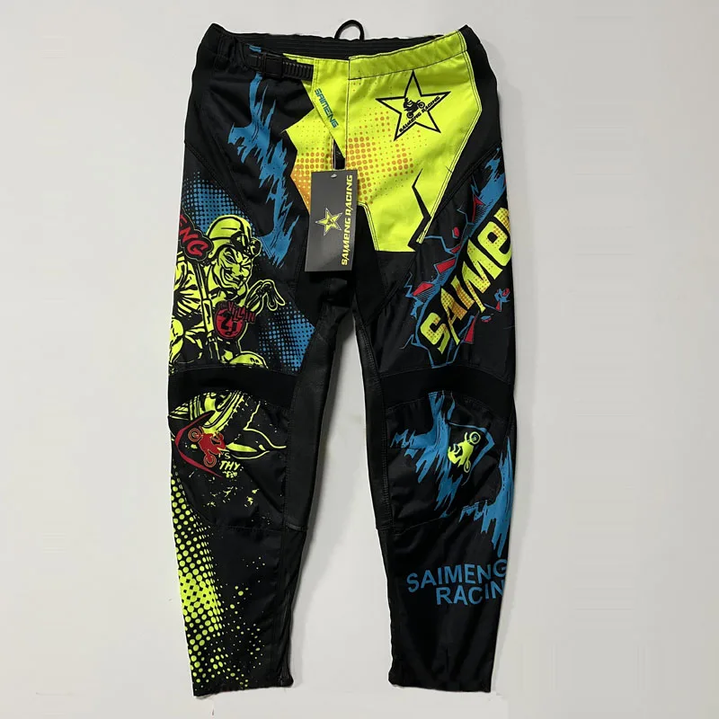 SAIMENG MX Pants men lady Off Road Motocross pants Motorcycle Dirt Bike Bicycle MTB DH UTV BMX Enduro Downhill Riding