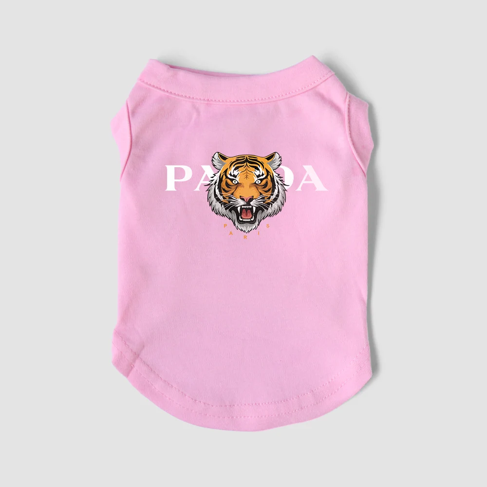 T-shirt chien personnalisé Tigre Pawda - Chihuahua, Yorkshire, Carlin | Dog Love Design - 2025 - Vêtement et accessoires pour chiens - Doglovedesign