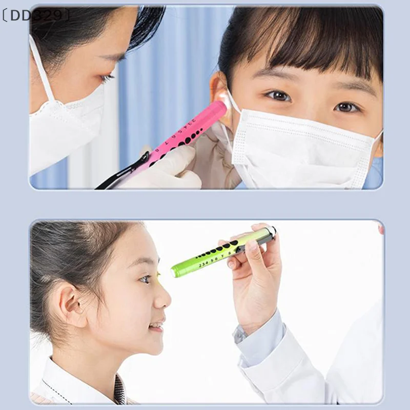 〔DD329〕Portable Pocket Medical Pen Light LED Penlight Torch Otoscope Flashlight Ophthalmoscope Doctor Nurse Emergency First Aid