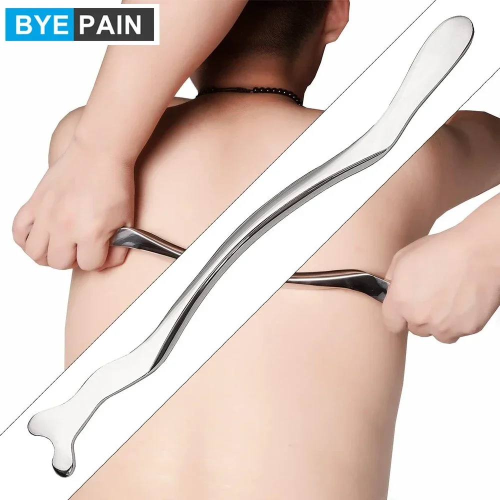 Stainless Steel Gua Sha Massage Tool, IASTM Tools Soft Tissue Mobilization Tool Physical Therapy Used for Back, Legs, Arms, Neck