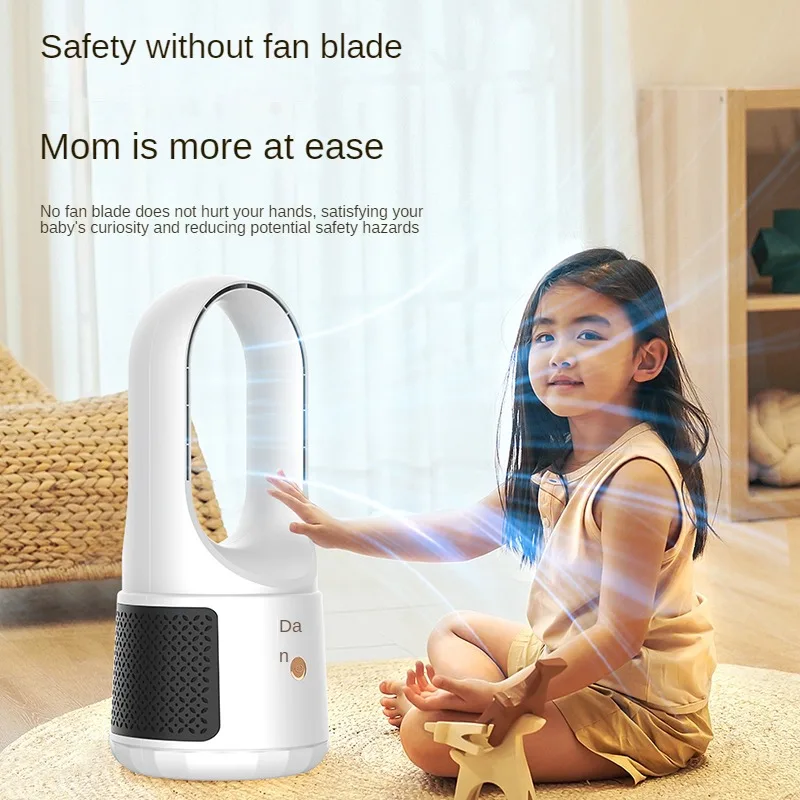 

New TYPE-C Charging Battery Operated Fan with 3 Cooling Speeds, Personal Desktop Fan for Bedroom Office Home