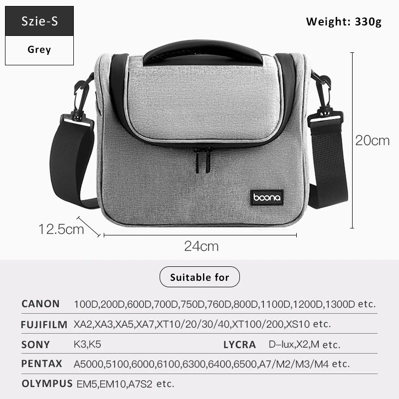 Waterproof DSLR Camera Shoulder Bag for Photography Essentials