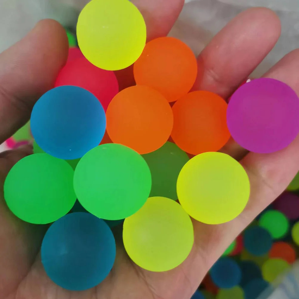 

24pcs Bouncy Balls Party Bag Filler Children Bouncy Balls Toys High Bouncing Balls Random Color