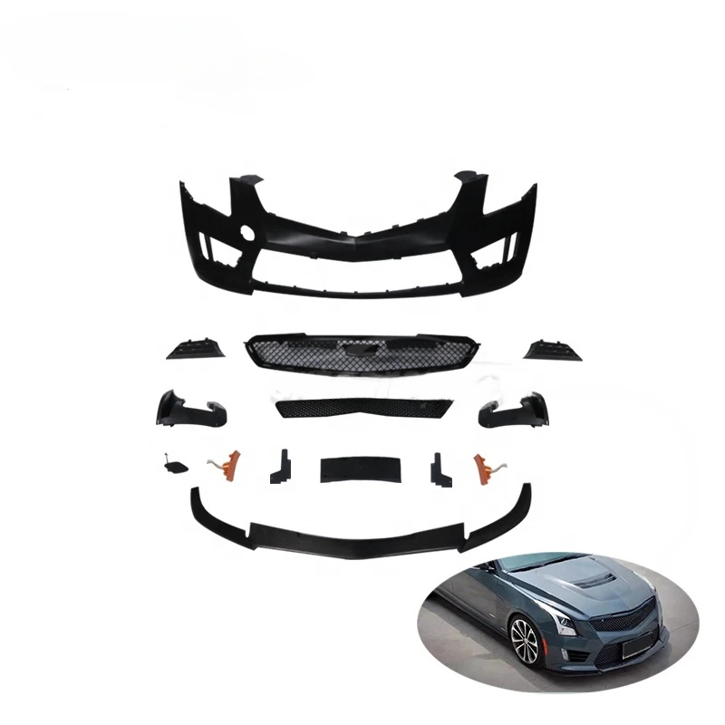 

Auto Parts& Car Accessories Aluminum Alloy Hood PP Bumper For Cadillac ATS II 2013-2019