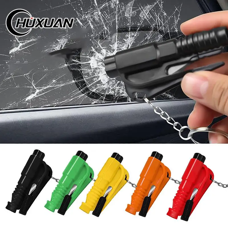 

Car Safety Hammer Auto Emergency Glass Window Breaker Life-Saving Car Emergency Escape Hammer Survival Whistle