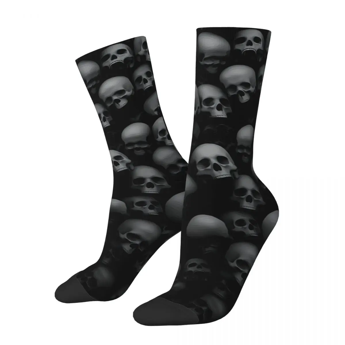 

Pile Of Skulls Ghost Specter Spirit Socks Male Mens Women Summer Stockings Polyester